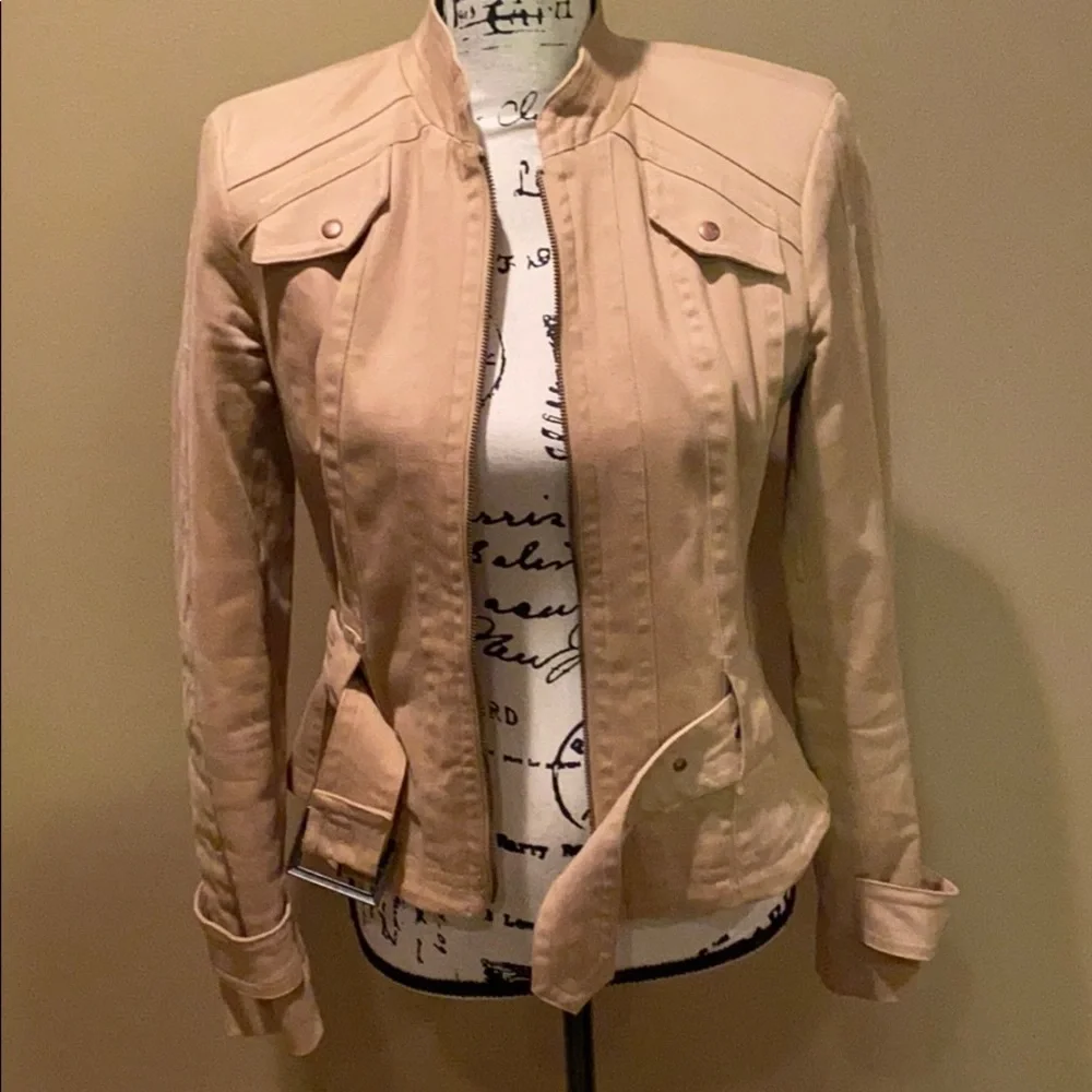 Cache tan blazer jacket 4‎